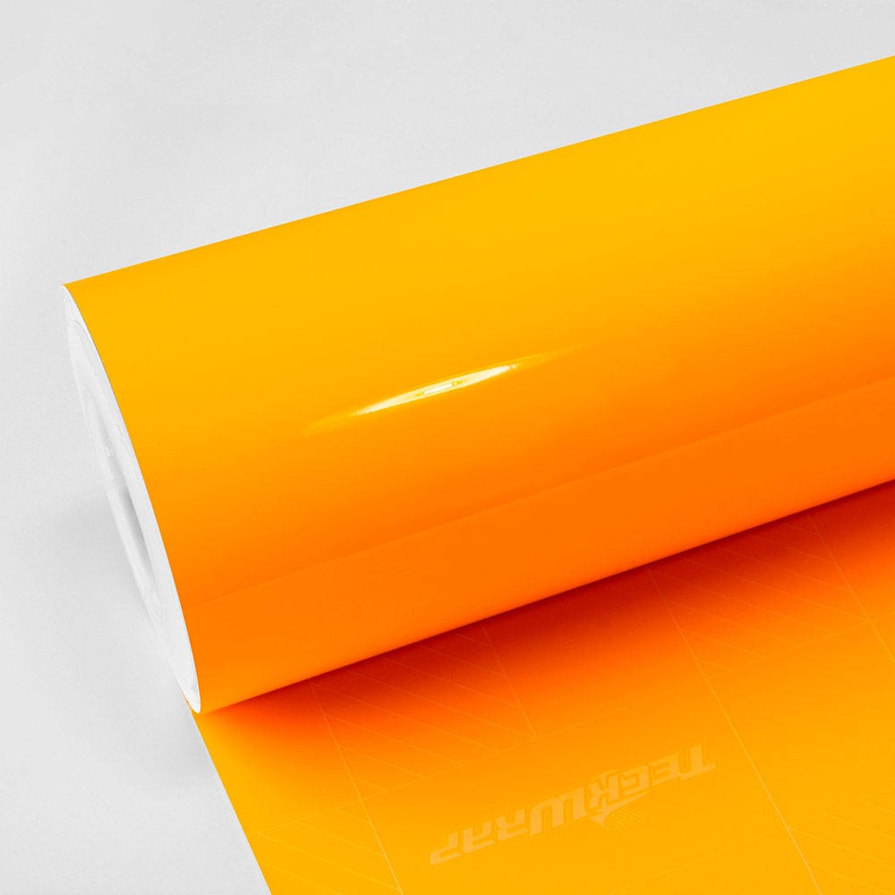 Sunflower Yellow gloss vinyl wrap roll
