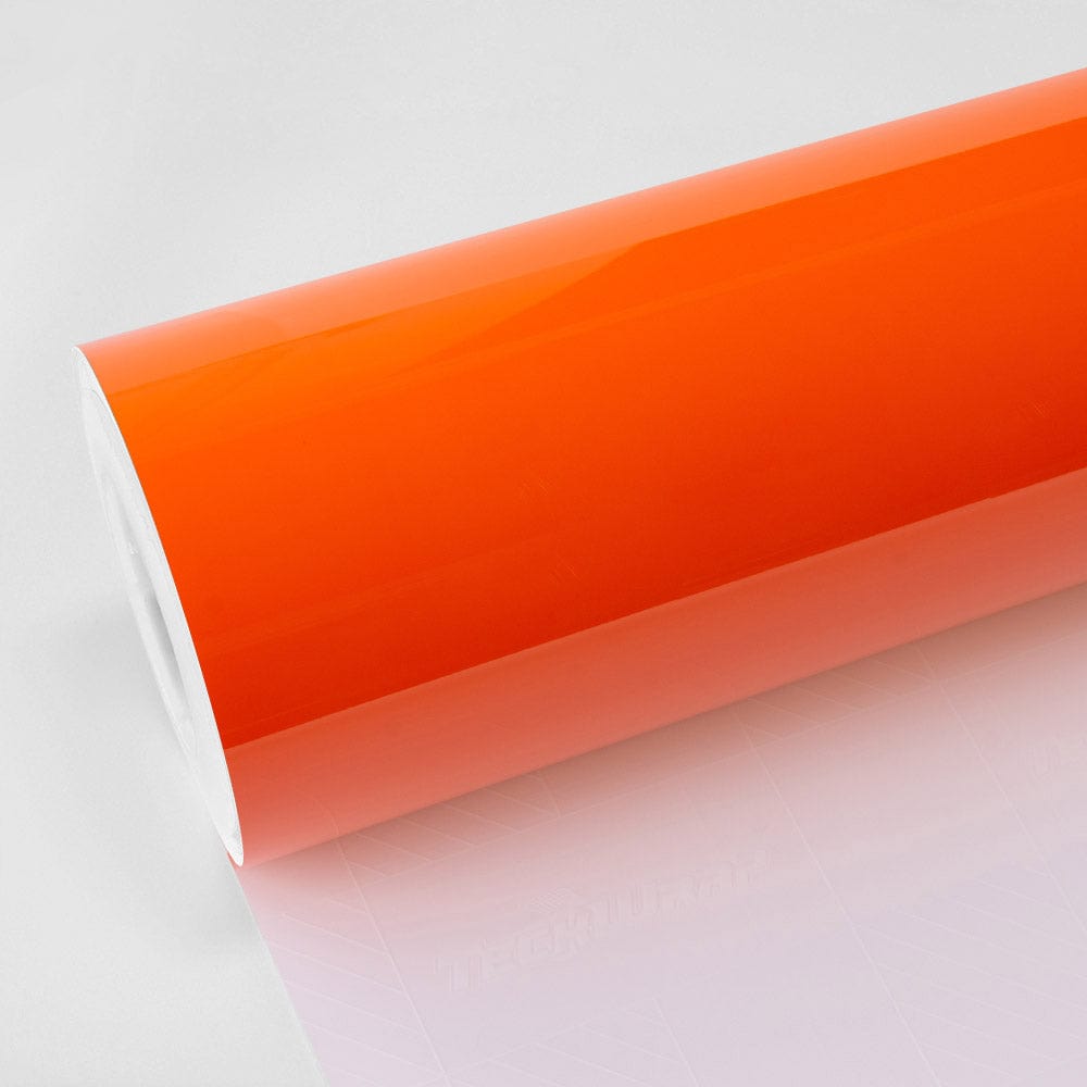 Tangerine Orange Gloss Vinyl Wrap Roll