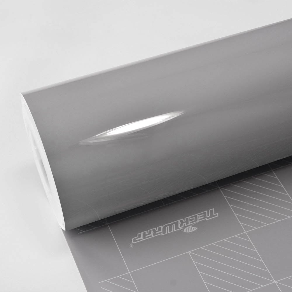 High Gloss Dim Grey Vinyl Wrap roll