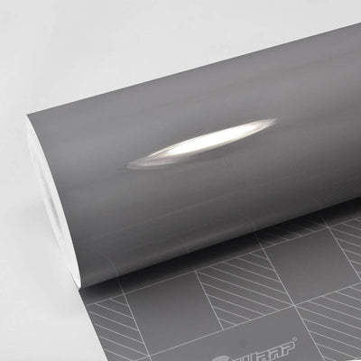 Roll of Gloss Battleship Grey  vinyl wrap
