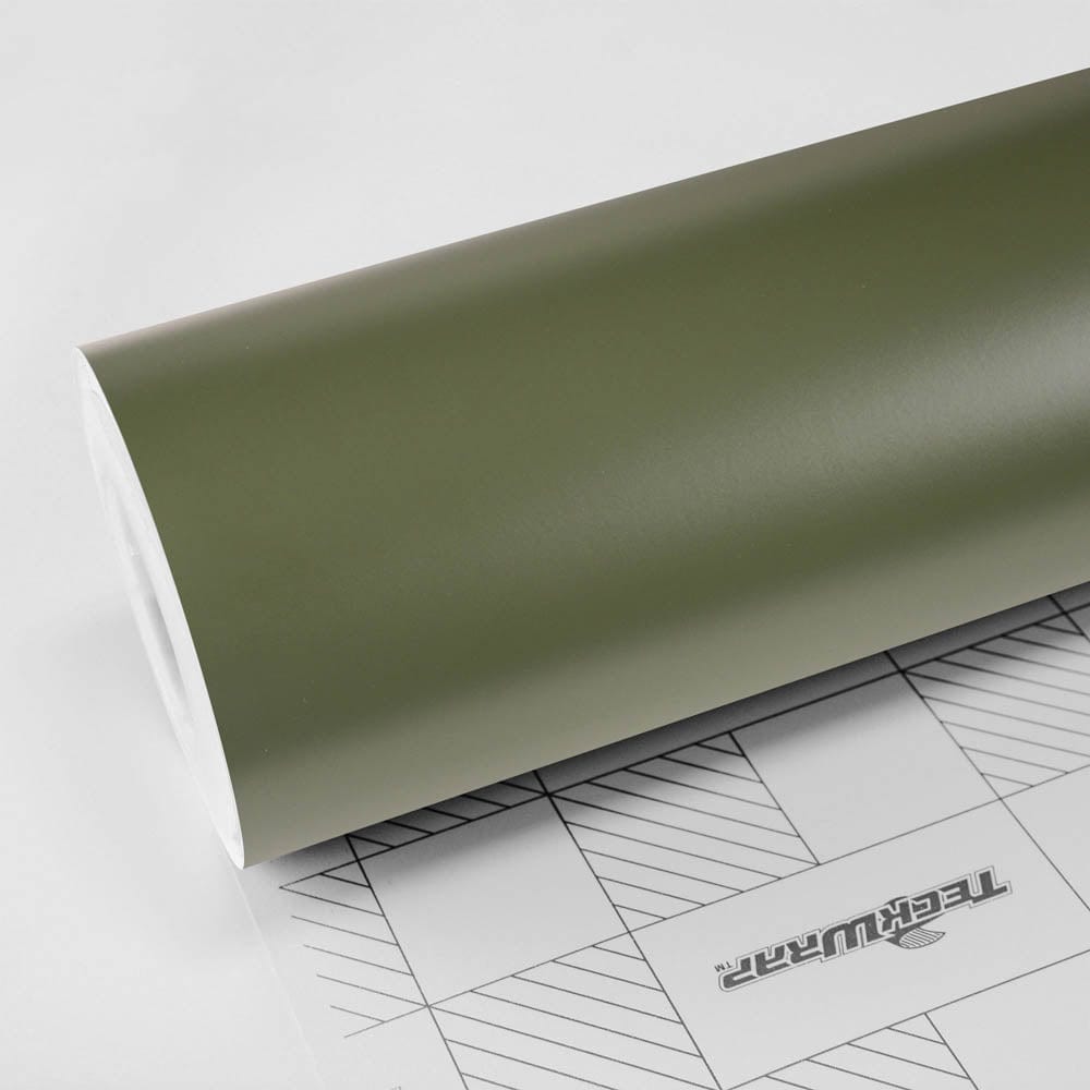 Military Green Vinyl Wrap