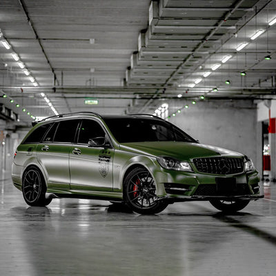 Military Green super matte vinyl wrap .