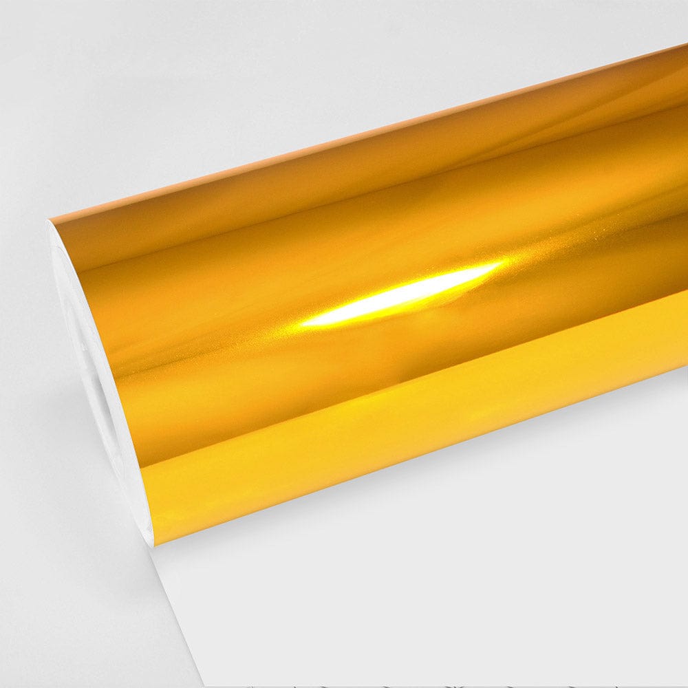 Chrome Yellow Gold Vinyl Wrap