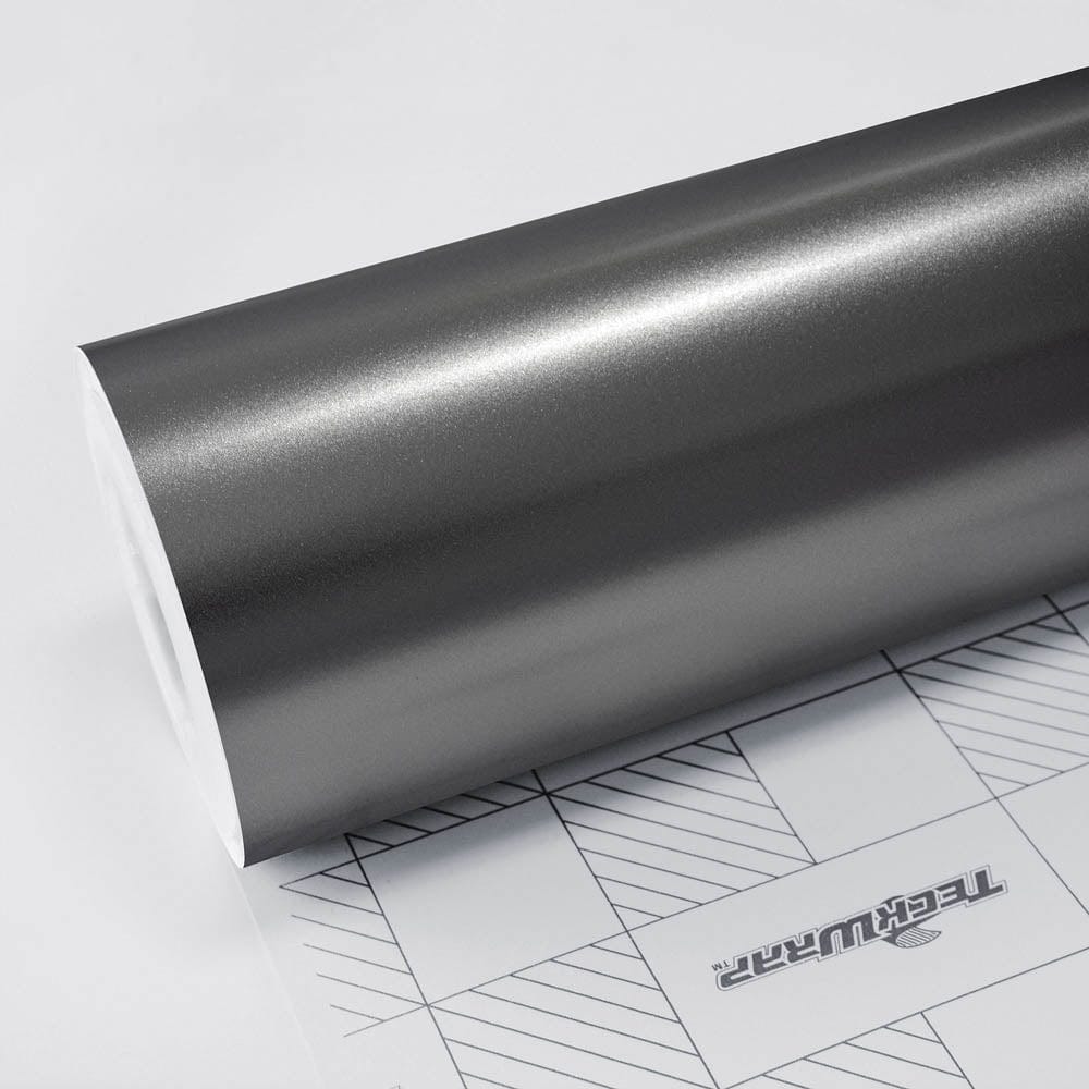 Charcoal Grey Satin Vinyl Wrap roll