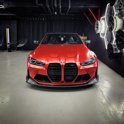 Satin Crimson Red Vinyl Wrap front