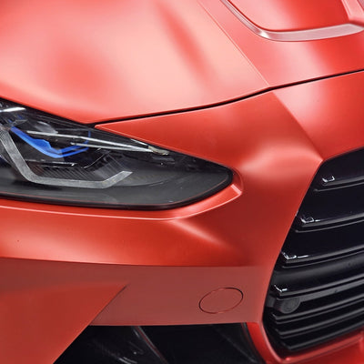 Satin Crimson Red Vinyl Wrap