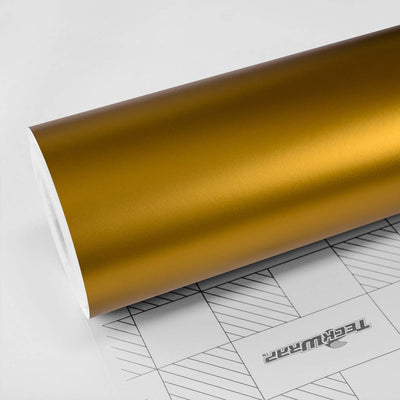 Satin Golden Yellow Vinyl Wrap