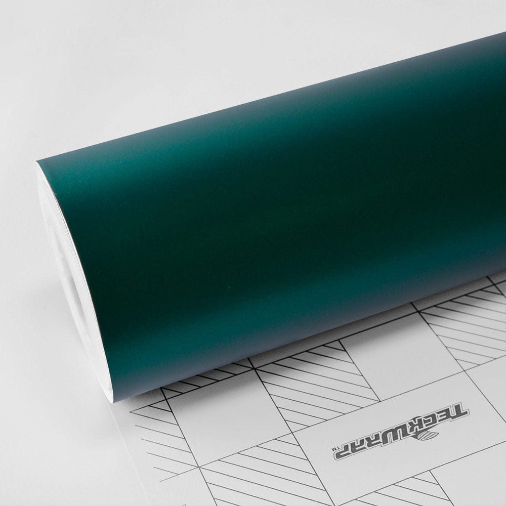 Satin Metallic Pine Green Vinyl Wrap